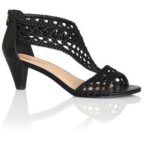 EXTRA WIDE FIT Carina Dressy Sandal - black